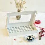 Caixa para 50 Brigadeiros com Janela (Branco) - Image 2