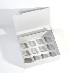 Caixa para 12 Cupcakes 33x26x11cm Branca - Image 3