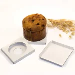 Caixa "Panettone" com Janela e divisória 18x18x18 Branco - Image 4