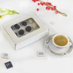 Caixa Branca para 12 Brigadeiros (com Janela e divisória) - Image 3