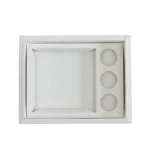 Caixa Cartolina Branca com Tampa PVC para 1 Bentô Cake + 3 Brigadeiros - Image 3