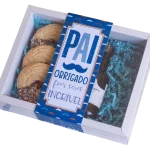 Caixa Cartolina com tampa Dia do Pai 20x16x5cm para Presente ou Docinhos - Image 2