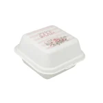 Caixa Cana Açúcar Branca 15x15x8cm Dia da Mãe Riscas Rosa