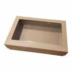 Caixa Cartão Presente / Pastelaria / Garrafa com Tampa com Janela 32x20x7,5cm - Image 2