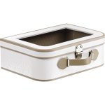 Caixa Cartão Maleta Branca c/ janela 26x19x9cm – Norpack - Image 3