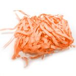 Farripas Papel / Viruta Laranja Claro 5Kgs – Ideal para enchimento de caixas de madeira, caixas de cartão, e para cabazes! – Norpack