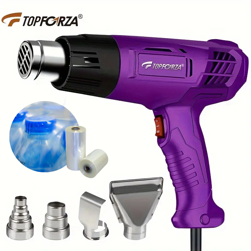1-13.png Pistola de Calor 1200W TOPFORZA HG-8601B para uso em Manga / Filme Retrátil – Norpack - Image 1