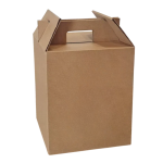 Caixa Cartão Kraft Cabaz / Presente / Pastelaria / Garrafa 26x17x34cm - Ideal para Cabazes e Vinhos! – Norpack
