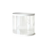 Caixa Cartolina c/ tampa + lateral pvc 27x24cm Pack 3 caixas – Norpack - Image 2