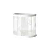 Caixa Cartolina c/ tampa + lateral pvc 27x24cm Pack 3 caixas – Norpack - Image 6