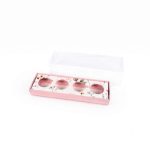 Caixa Cartolina Rosa Claro c/ Padrão Floral c/ Tampa PVC p/ 4 brigadeiros 18x5x5,5cm – Norpack - Image 6