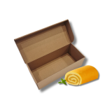 Caixa Cartão Micro Kraft c/ tampa incorporada 310mmx135mmx95mm p/ Bolos e Tortas – Norpack - Image 2