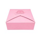 Caixa Cartão p/ Bolos c/ Pegas Rosa Top Class 33x33x12cm – Norpack - Image 2