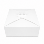 Caixa Cartão p/ Bolos c/ Pegas Branco Top Class 36x36x13cm – Norpack - Image 4