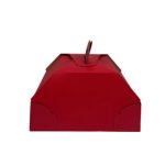 Caixa Cartão p/ Bolos c/ Pegas Vermelho Scrigno 25x25x12cm – Norpack - Image 4