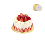 Prato/ Base Cartolina p/ Bolos Dourada 15cm Pack 10 – Norpack