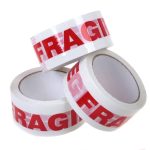 Fita Adesiva Identificadora para volumes "Frágil" 48MM X 60Mtrs - Especial MUDANÇAS! – Norpack