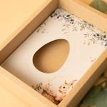Caixa Cartolina Kraft c/ tampa Páscoa - Ovo Colher 20x16x5cm 150/250grs – Norpack - Image 7
