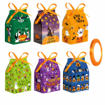 Caixa Cartolina Halloween c/ fita 7x5x10,5 cm Pack 12 unidades – Norpack