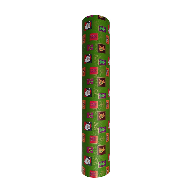 150600000207.png Rolo Papel Embrulho Verde Pai Natal 62cmx200mtrs – Norpack - Image 1