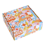Caixa Postal C/ Padrão Mosaico – Envio de Encomendas com Estilo – Norpack