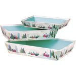 Tabuleiro Cartão Branco Natal Floresta 27x20x5cm – Norpack - Image 5