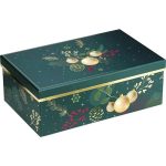 Caixa Cartão Presente Retangular Verde Natureza Encantada 33x21x12cm – Norpack