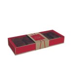 Caixa Cartolina Tablete Natal Chocolate 1kg 27,4x11x3,8cm 10 uni. – Norpack