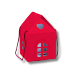 Caixa Cartao Casinha Vermelha c/ cordão 245x245x150mm – Norpack