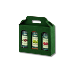 Caixa Cartao 3 Frascos Verde 190x60x150mm – Norpack