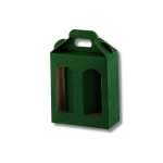 Caixa Cartao 2 Frascos Verde 130x60x150mm – Norpack