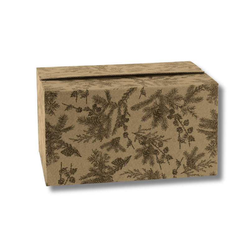 170100000514.png Caixa Cartão Kraft Azevinhos 490x340x350mm – Norpack - Image 1