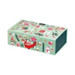 Caixa Cartão Presente Natal Jardim de Inverno Fecho Magnético c/ Alça 33,5x20x10,5cm – Norpack - Image 2