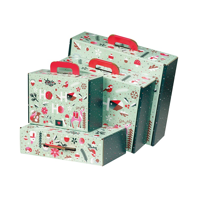170100000540.1.jpg Caixa Cartão Natal Jardim de Inverno c/ pega 25x18,5x9,5cm – Norpack - Image 1
