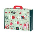 Caixa Cartão Natal Jardim de Inverno c/ pega 34,2x25x11,5cm – Norpack - Image 4