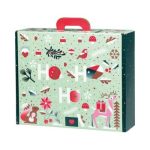 Caixa Cartão Natal Jardim de Inverno c/ pega 38,4x32,5x11,5cm – Norpack - Image 4