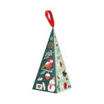 Caixa Cartão Natal Jardim de Inverno 8x8x17,5cm – Norpack - Image 4