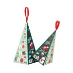 Caixa Cartão Natal Jardim de Inverno 8x8x17,5cm – Norpack - Image 3