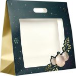Saco Papel Natal Verde Natureza Encantada c/ pega 35x13x33cm – Norpack