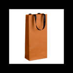 Saco Papel Cobre imitação pele 18x9x39cm - 2 Garrafas – Norpack