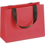 Saco Papel Vermelho / imitação pele c/ Alça 21x8x16cm – Norpack - Image 3