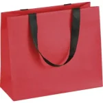 Saco Papel Vermelho / imitação pele c/ Alça 25,5x10x21,5cm – Norpack - Image 3