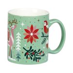Caneca Natal Jardim de Inverno D8/12x9,5cm – Norpack - Image 2