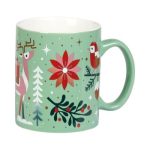 Caneca Natal Jardim de Inverno D8/12x9,5cm – Norpack - Image 4