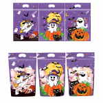 Saco Plástico Halloween Fantasma 15,5x22,5 cm Pack 10 uni. – Norpack