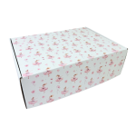 Caixa Cartão Postal Branca 370mmx270mmx120mm Padrão Bailarina – Norpack