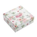 Caixa Cartão Branca 20x20x7cm Dia da Mãe - Flores – Norpack - Image 3