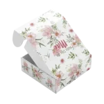 Caixa Cartão Branca 20x20x7cm Dia da Mãe - Flores – Norpack - Image 4