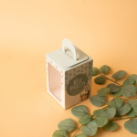 Caixa Kraft de Páscoa c/ Alça e Janela – 9,5x9,5x14cm – Norpack - Image 5