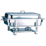 Chafing Dish Gastronorm 9Lt 63x35,5x27,3cm Prateado Inox – Norpack